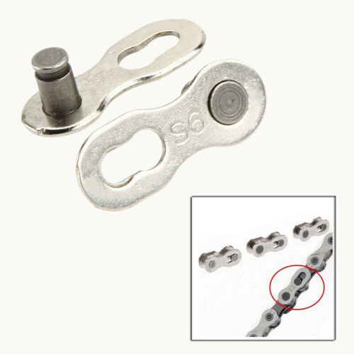 2PCS Bicycle Bike Chains Connector Link For 9S Speed Chain AU 
