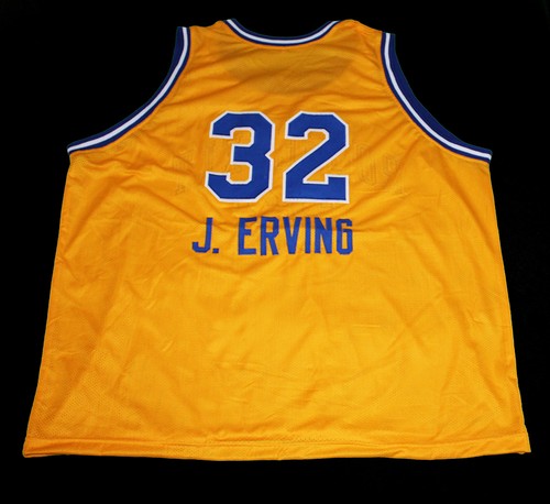 JULIUS ERVING ROOSEVELT HIGH SCHOOL JERSEY YELLOW NEW SEWN ANY SIZE