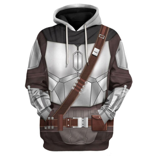 Details about   The Mandalorian 3D Printed Hoodie Sweatshirt Unisex Casual Pullover Coat 