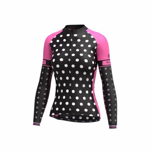 FDX Women/'s Cycling Jersey Full Sleeve Roubaix Cold Wear Thermal Biking Jacket