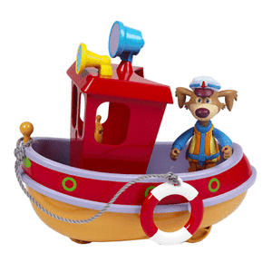Pip Ahoy Pull along Skipper/'s Bucket tug boat Age 3 years