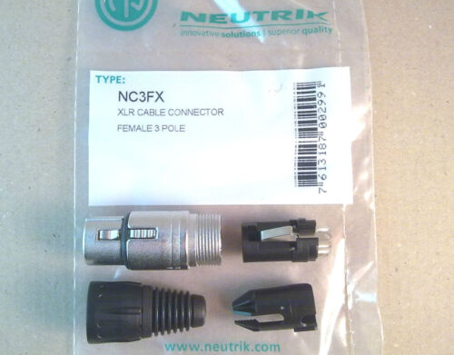 divers Neutrik XLR NC série x connecteur audio équilibrée