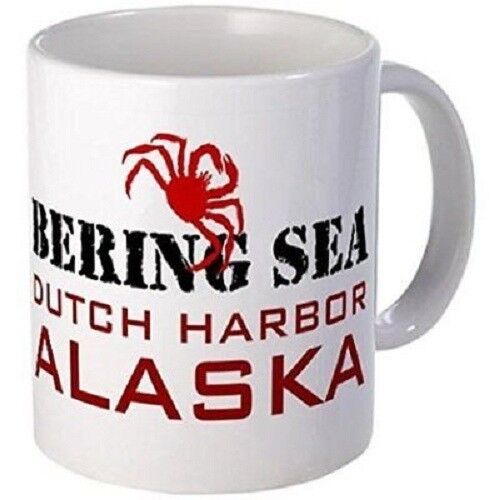 Printed Ceramic Coffee Tea Cup 11oz mug Dutch Harbor Alaska Deadliest Catch