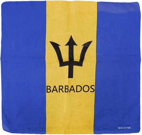 Wholesale Lot of 12 Barbados 22/"x22/" 100/% Cotton Bandanna