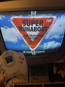 Super Runabout: Golden State | Tested | Sega Dreamcast | Case & Manual Included