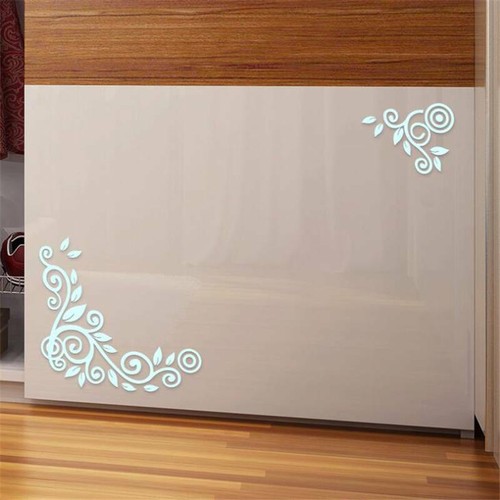 3D Flower vine Self-adhesive Living Room Door Murals Wall Sticker Home Decor LJ