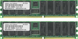 2X2GB 4GB MEMORY FOR HP PROLIANT DL585 ML150 ML350 G3 ML360 G3 ML370 G3