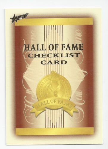 2003 Select Hall of Fame (HF111) Check List