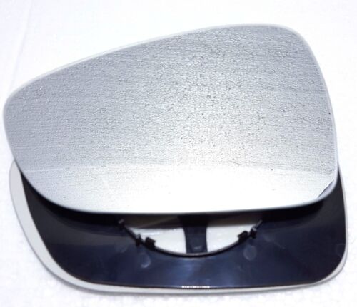 CITROEN C3 2011-/>ON DOOR WING MIRROR GLASS SILVER HEATED /& BASE,LEFT SIDE