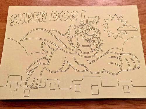 Superhero/'s Designs Medium Sand Art Picture Kit