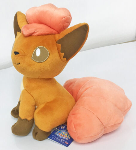 BANPRESTO Pokemon Focus Plush Doll Big Alola Vulpix /& Vulpix Set 38776