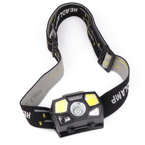 5000LM 5Modes Sensor LED COB Head Light Torch Headlamp Flashlight USB Charging