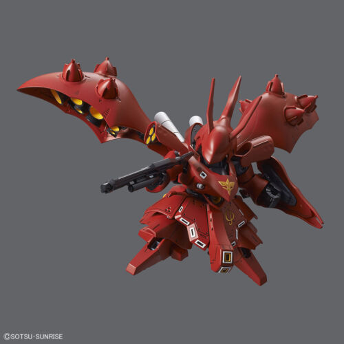 Bandai SD Gundam Kreuz Silhouette MSN-04II Nachtigall Modell Set Gundam Cca Neu 