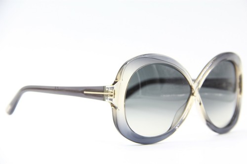 NEW TOM FORD TF 226 20B MARGOT CLEAR GRADIENT AUTHENTIC FRAMES SUNGLASSES 63-5