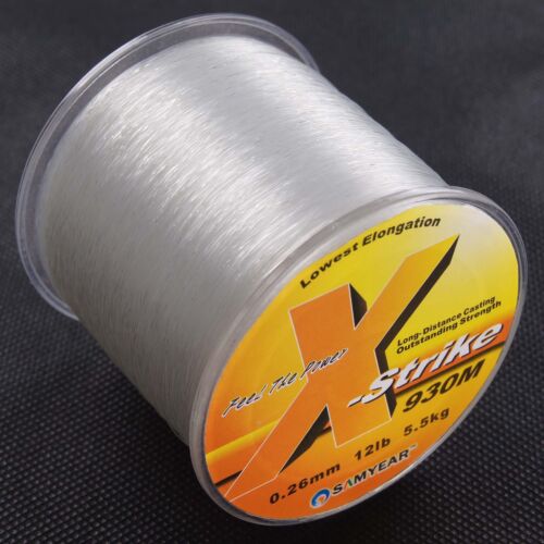 X-Strike Mono Line 80m~930m 12lbs~100lbs Monofilament Fishing Line Nylon Power