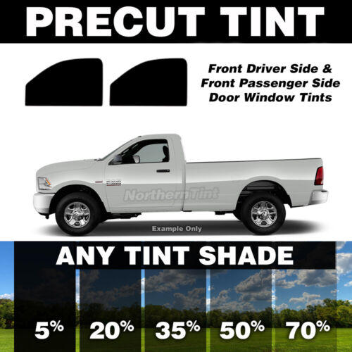 Precut Window Tint for Ford F-150 Standard Cab 73-79 Front Doors Any Shade