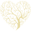 Heart Tree Wall Sticker Decal Transfer Nature Branches Natural Vinyl UK