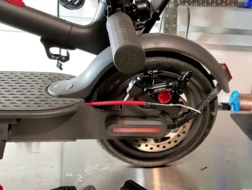 Zoom Xtech Bicycle Hydraulic Disc Rotor Brake Set for Road/MTB/E-Bike etc.Black 