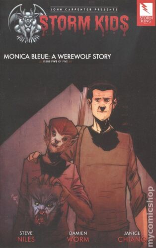 Storm Kids Monica Bleue Werewolf Story #5 NM Stock Image 