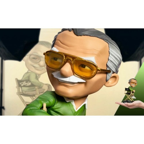 Action Figure Statuetta Stan Lee Marvel Mini-Co Excelsior!