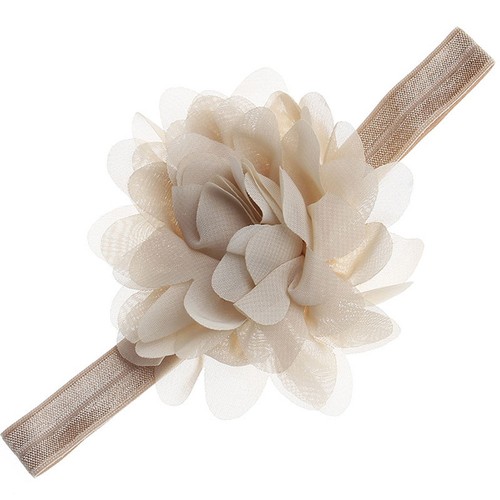 Baby Kids Girls Newborn Chiffon Infant Headband Large Flower Hairband Headdress