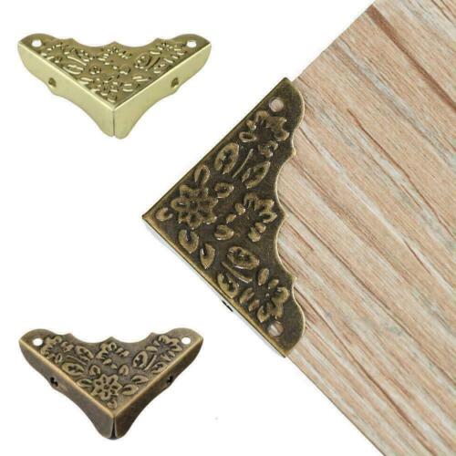 Right Angle Package Wooden Box Gift Box Four Corner Floral Decor Z7H8 H4E5 