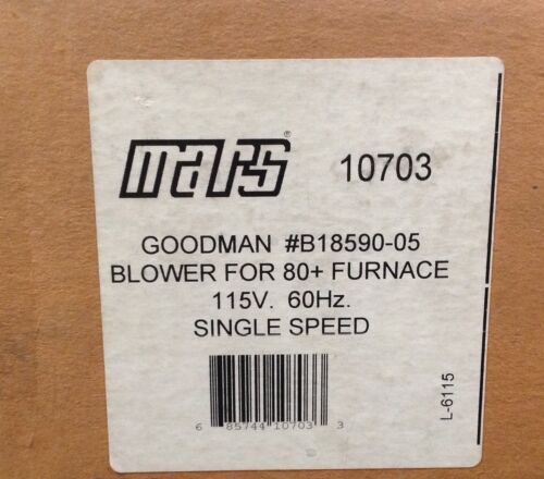 Goodman #B40590-00 115V ~DiscountHVAC~MS-10703-Mars ID Blower Motor-Furnace 80