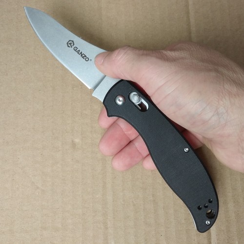 BK Taschenmesser Klappmesser 440C Stahl EDC • 210mm GANZO Messer G733