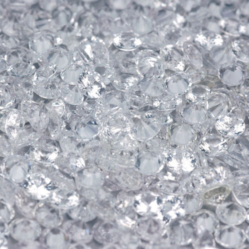$12.00 Round 3.50mm Top Quality Diamond Cut Natural Ceylon White Sapphire 1 Pc 