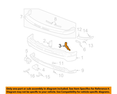 GM OEM Front Bumper-Outer Bracket Right 88944246