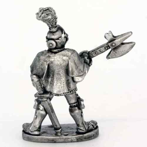 Médiéval Chevalier avec hache Warhammer Fantasy Armies 28 mm non peinte wargames