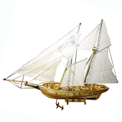 1 130 DIY Schiffsbau Modellbausätze Klassische Holz Harvey Segelboot