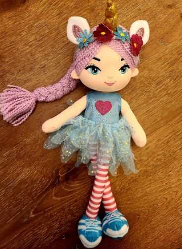 Soft Rag 14  Fairy/' Unicorn Girl Plush Doll Toy