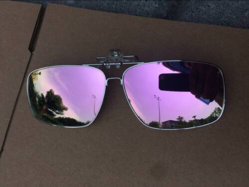 Unisex Polarised Clip On Flip up Style Sunglasses Polarized Fishing Eyewear Hot 