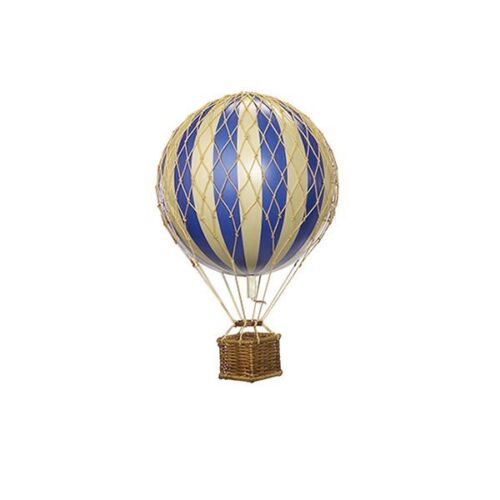 8cm Authentic Models Ballon Travels Light Blau 