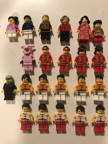 Lego Exclusive Chinese minifigures 80101 80102 80103 sets NEW Boat Dragon Dinner