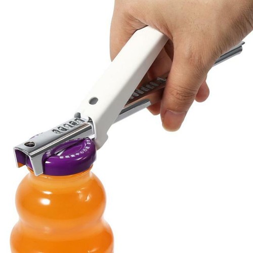 Adjustable Hand Manual Non-slip Can Bottle Jar Easy Opener Stainless Steel HY