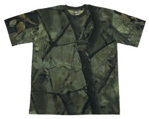 US Cotton Hunter Green Outdoor Shirt Chasse Camouflage tee tshirt shirt
