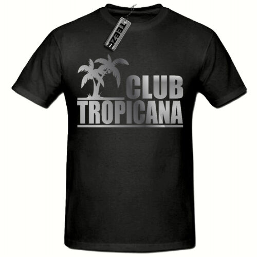 Silver Slogan Unisex T shirt,Wham Fancy Dress 80's Club Tropicana 80's T shirt 