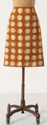 Details about   Fine-Wale Corded Dots Pencil Skirt By Maeve Size 4 Gold Color NW ANTHROPOLOGIE T 