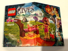 RARE LEGO Elves Azari Firedancer Minifigure elf003 30259 - Complete 27 pieces