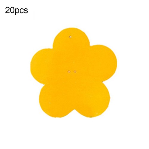 20Pcs Sticky Fly Trap Paper Yellow Traps Fruit Flies Insect Glue Catcher