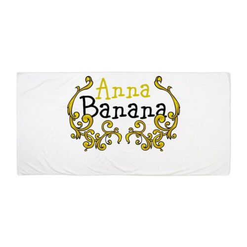 CafePress Anna Banana Beach Towel 1419315592 