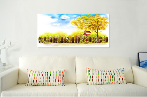 Details about   3D Fence Trees Wall Stickers Vinyl Murals Wall Print Decal Deco Art AJ STORE AU 