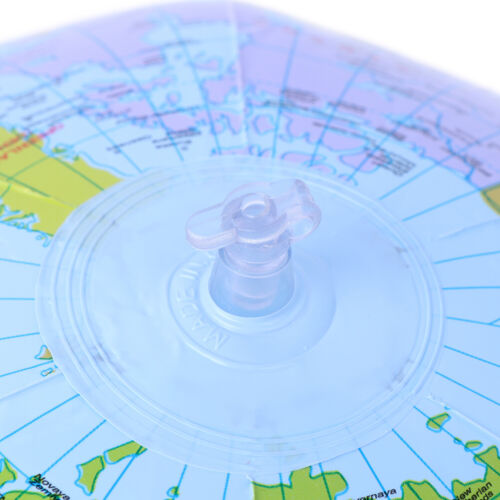 40CM Inflatable World Globe Teach Education Geography Map Toy Kid Beach O SL