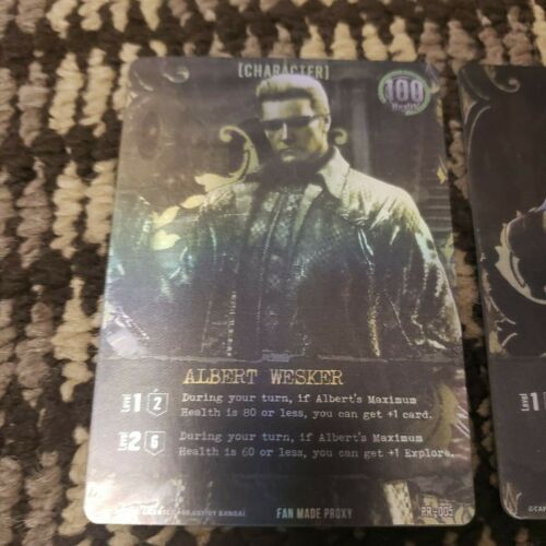 ALL EXPANSIONS ALLIANCE PROMOS NIGHTMARE, RESIDENT EVIL DECK BUILDING GAME 