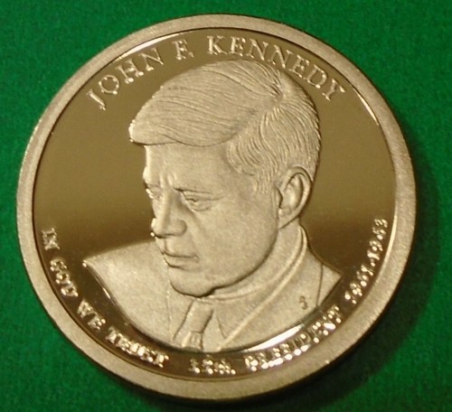 2015 s Cameo Proof John F Kennedy Presidential $1 Coin 35th President