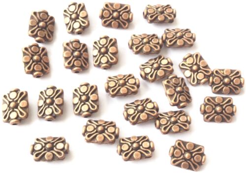 24 Antique copper Fancy spacer beads Jewelry Supplies 