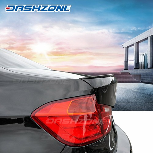 M3 Slim Style Carbon Fiber Trunk Spoiler Lip Wing Fit 2012-2018 BMW F30 3-Series