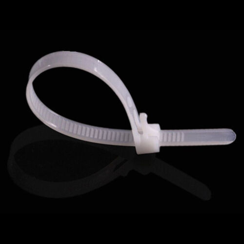 Reusable Nylon Cable Ties Zip Tie Wraps 7×150 200 250 300mm Heavy Duty Releasabl 